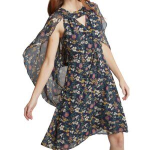 NWT ModCloth floral Icing On the Cake cape dress XL